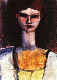 Bust of a Young Woman, Amedeo Modigliani